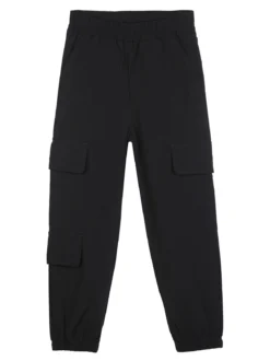 Luisa Chic Pantaloni da bambina con tasconi e polsini