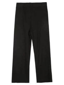 Luisa Chic Pantaloni da bambina in maglia - nero
