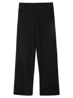 Luisa Chic Pantaloni da bambina in maglia - nero