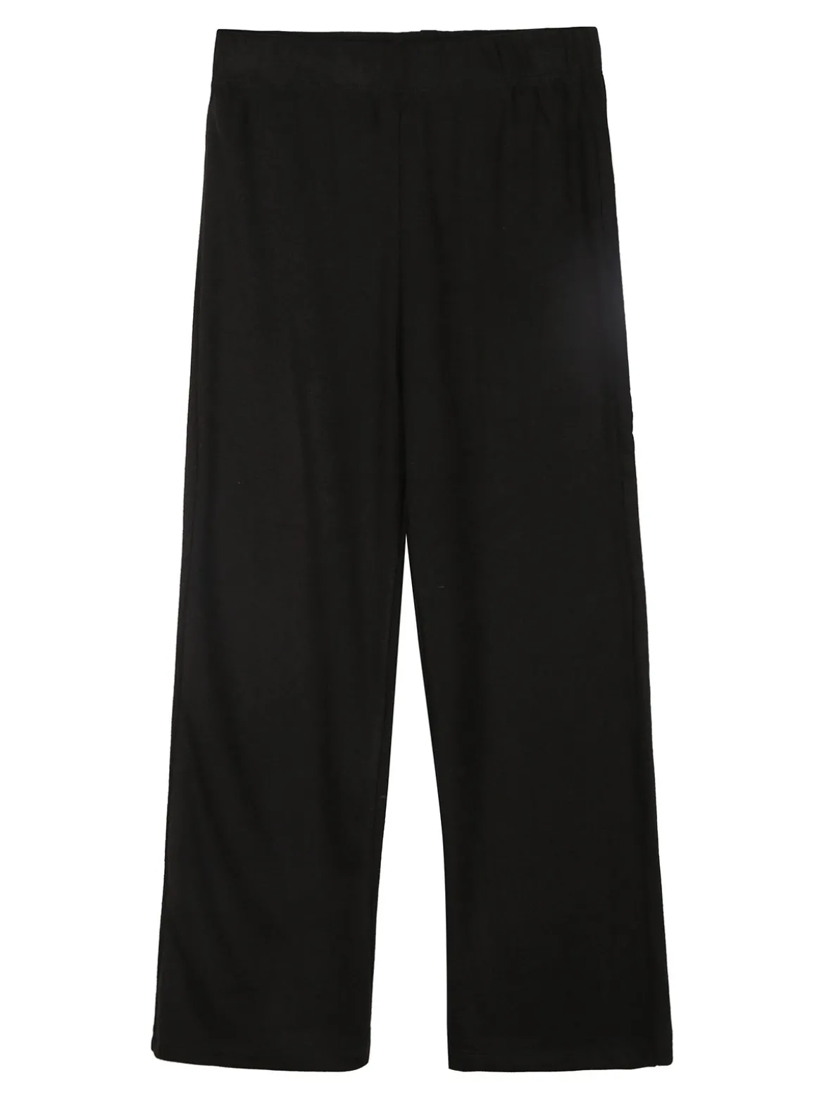 Luisa Chic Pantaloni da bambina in maglia - nero