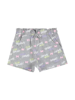 Luisa Chic Shorts da bambina in cotone con scritte