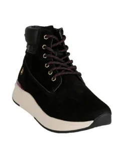 Lumberjack MERYL Scarponcini in pelle scamosciati con platform