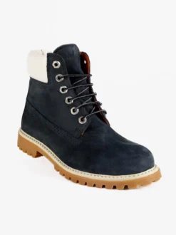 Lumberjack Scarponi stringati blu/bianco