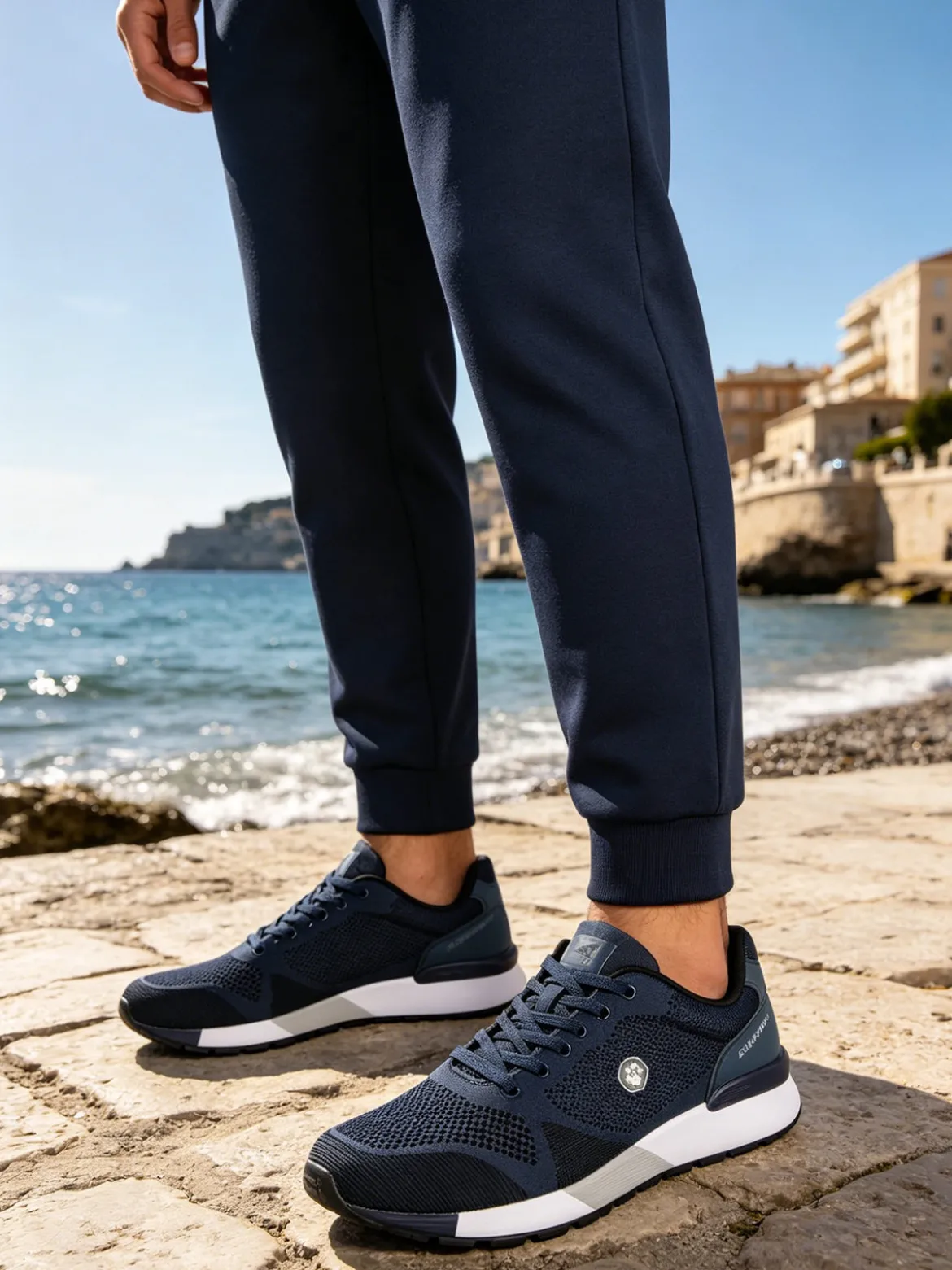 Lumberjack VENDOR Sneakers sportive da uomo - blu scuro