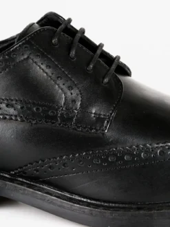 Lumberjack William francesine derby full brogue in pelle