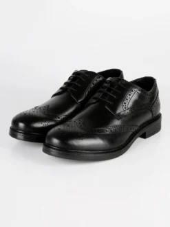 Lumberjack William francesine derby full brogue in pelle