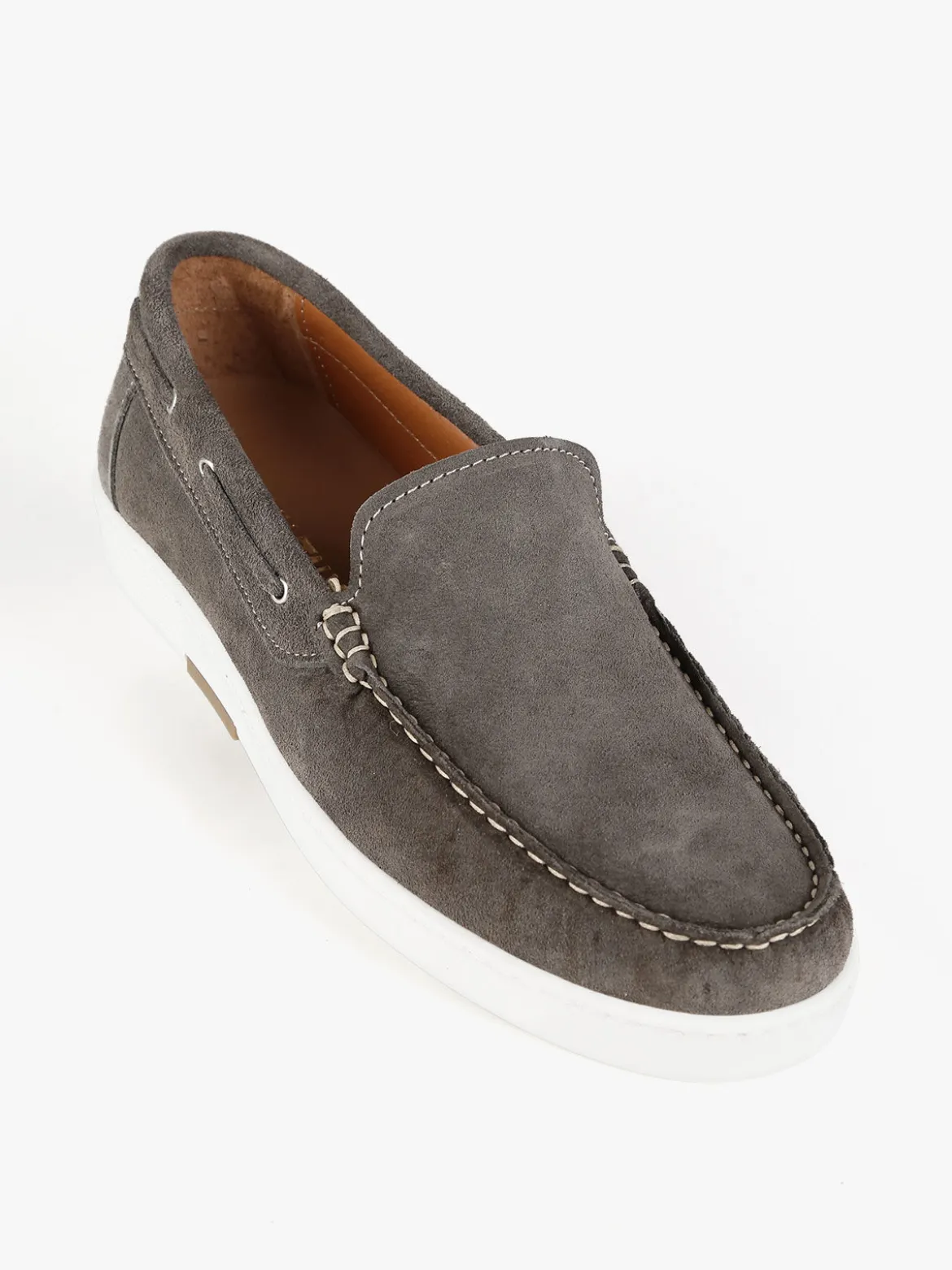 Made In Italy Mocassini in pelle scamosciata da uomo