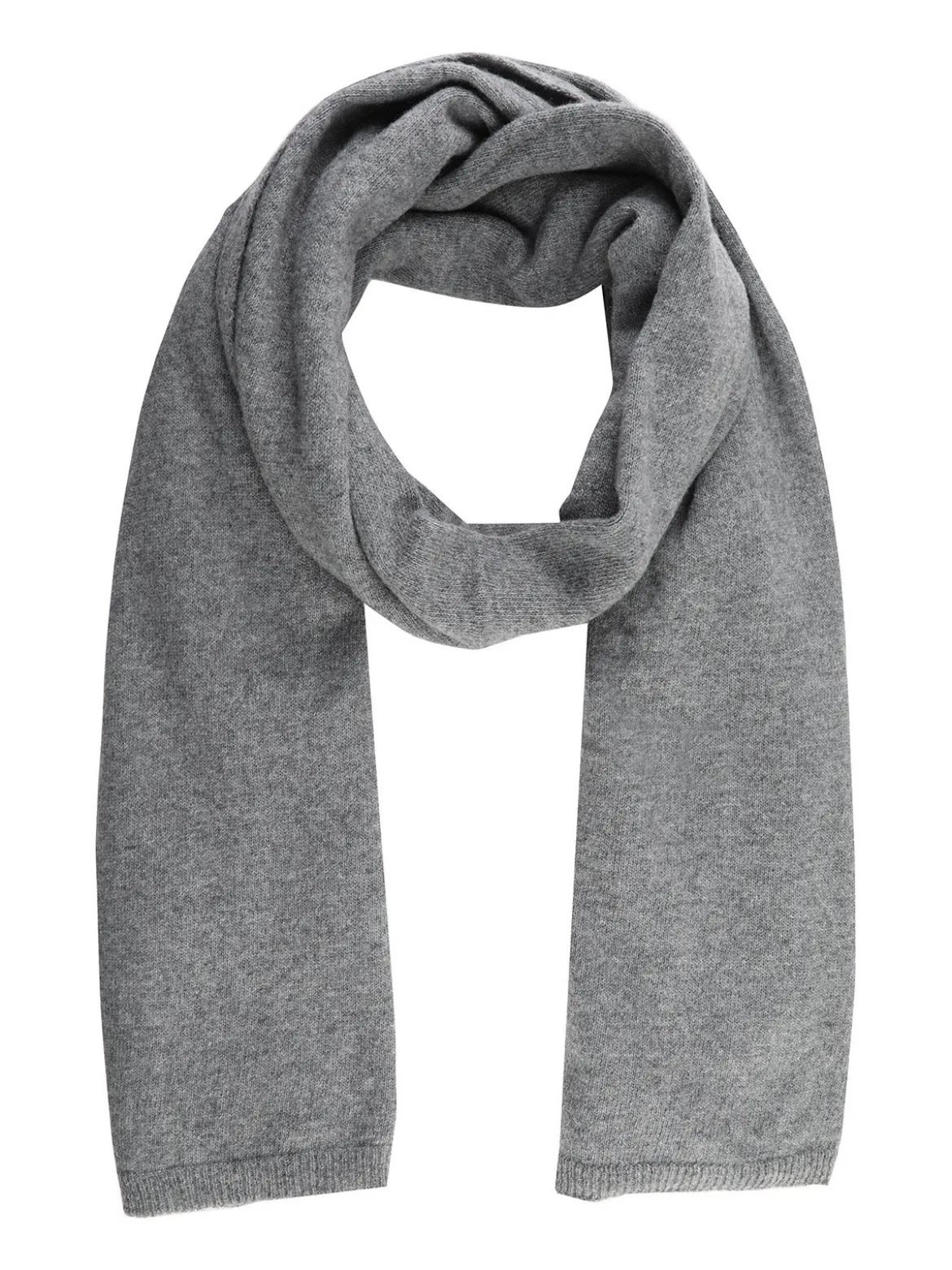 Made In Italy Sciarpa tinta unita in misto cashmere e lana