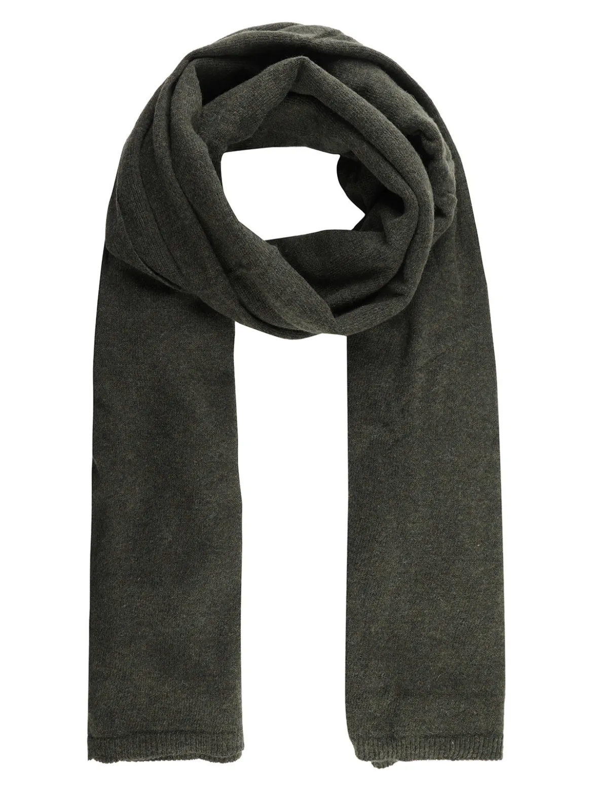 Made In Italy Sciarpa tinta unita in misto cashmere e lana
