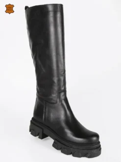 Made In Italy Stivali in pelle da donna