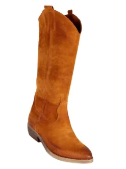 Made In Italy Stivali in pelle scamosciata da donna
