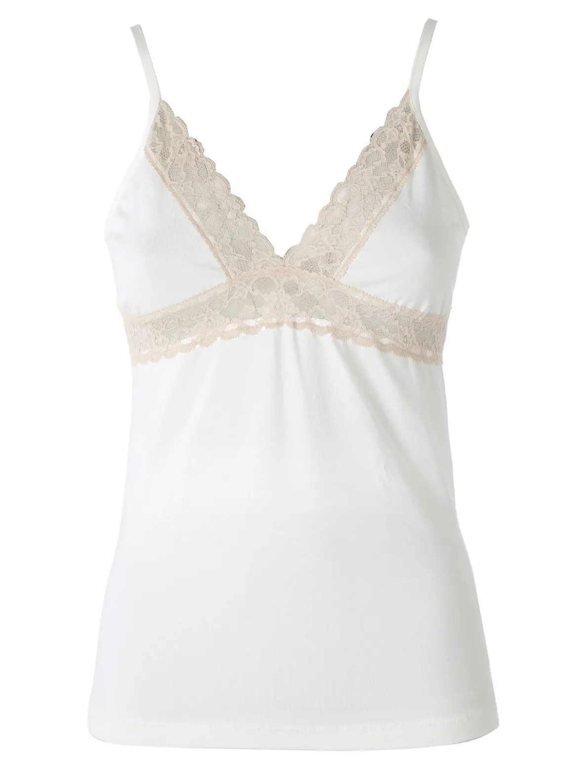Magic Dream Coordinato intimo donna con ricami in pizzo - panna