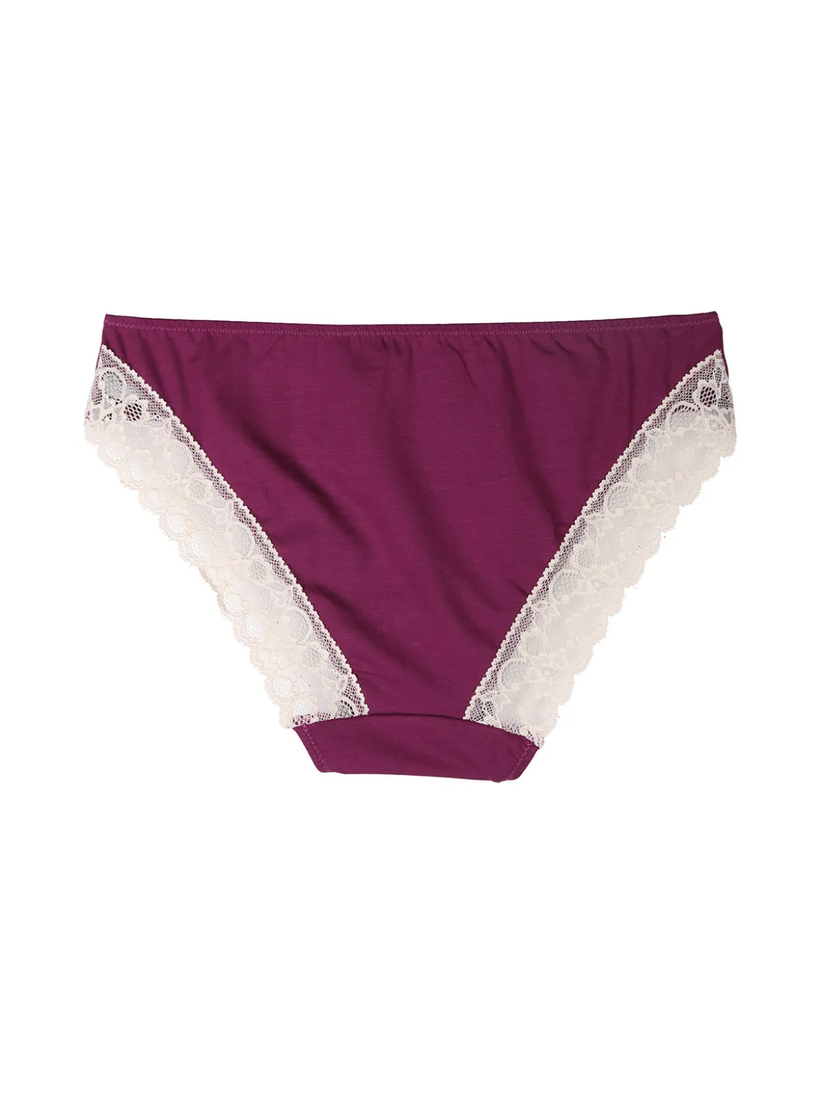 Magic Dream Coordinato intimo donna con ricami in pizzo - porpora