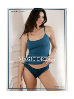 Magic Dream Coordinato intimo donna con top e slip - blu