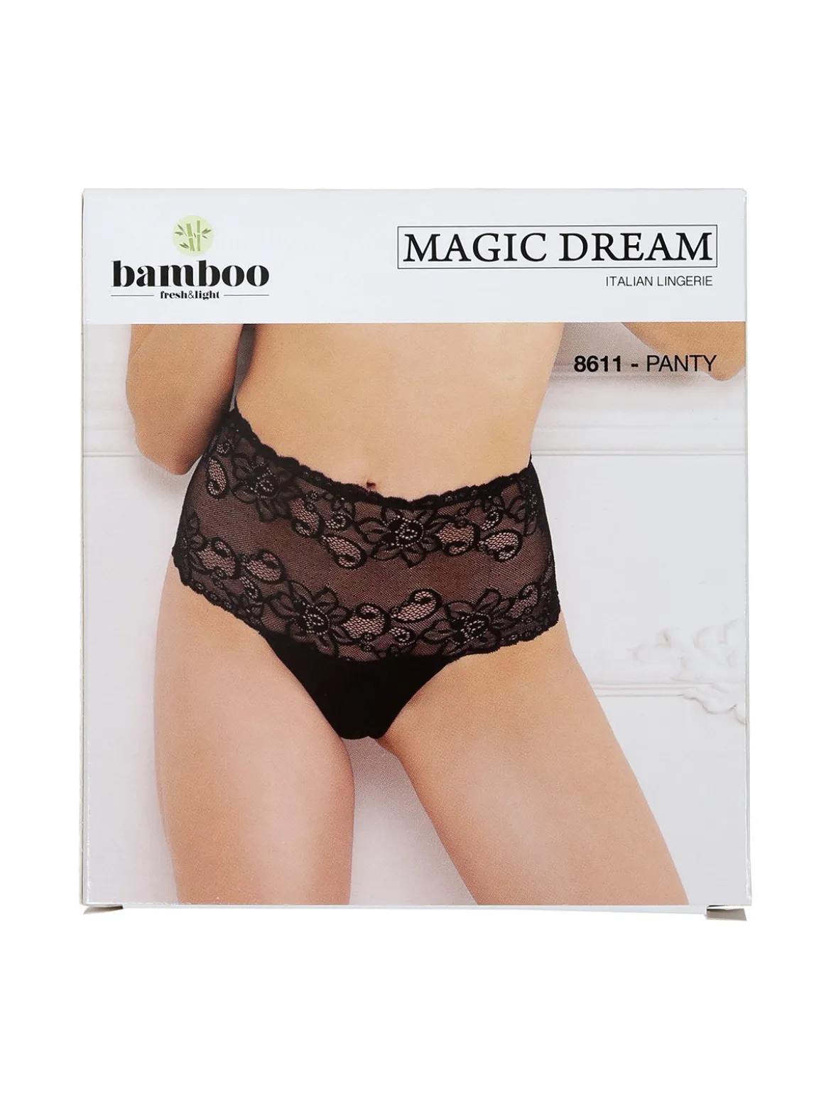 Magic Dream Panty donna con pizzo - cipria