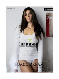 Magic Dream T-shirt donna a maniche lunghe - bordeaux