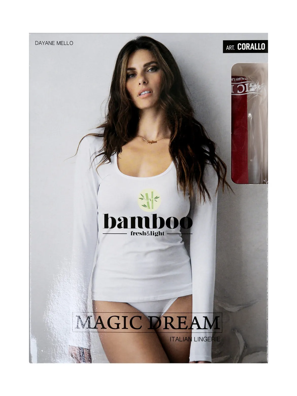 Magic Dream T-shirt donna a maniche lunghe - bordeaux