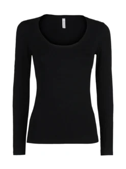 Magic Dream T-shirt donna a maniche lunghe - nero