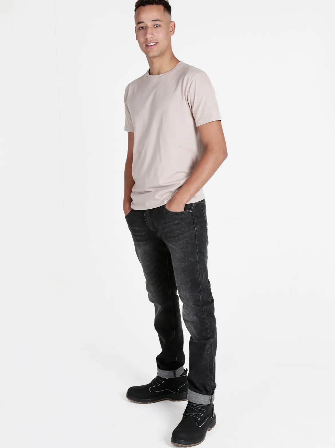 M.Angel Jeans nero da uomo