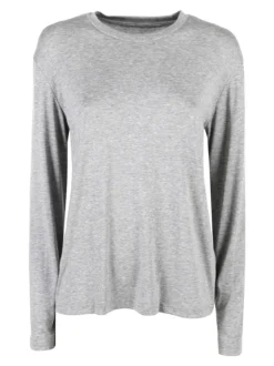 Manosque T-shirt donna a maniche lunghe - grigio