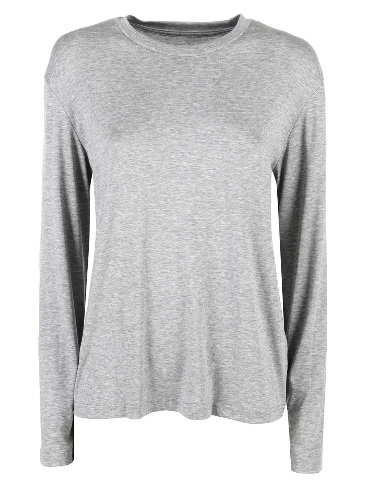 Manosque T-shirt donna a maniche lunghe - grigio