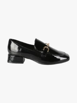 Martin Pescatore Mocassini donna in vernice con tacco basso