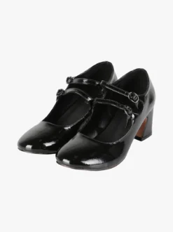 Martin Pescatore Scarpe donna Mary Jane con tacco e punta arrotondata