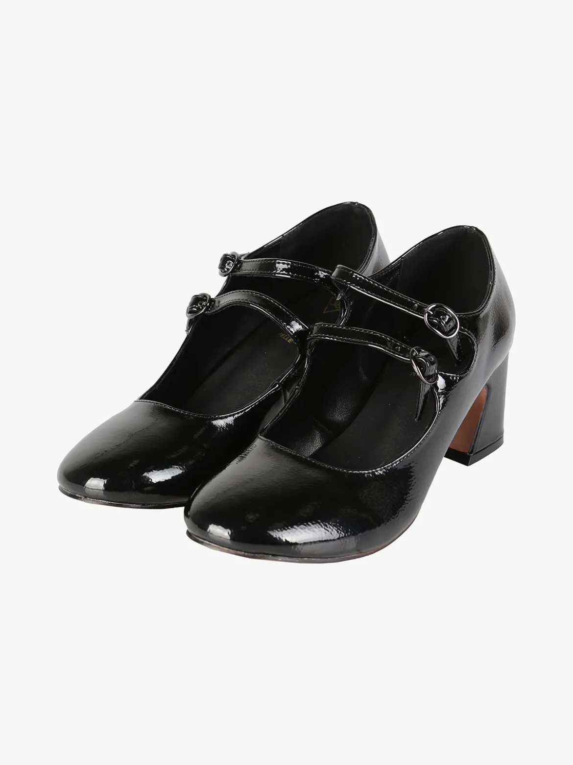Martin Pescatore Scarpe donna Mary Jane con tacco e punta arrotondata