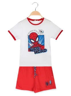 Marvel Spider-Man Completo corto da bambino con t-shirt e bermuda
