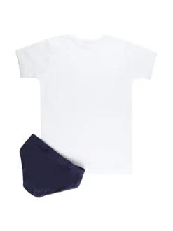 Marvel Spider-Man Completo intimo da bambino slip+ t-shirt