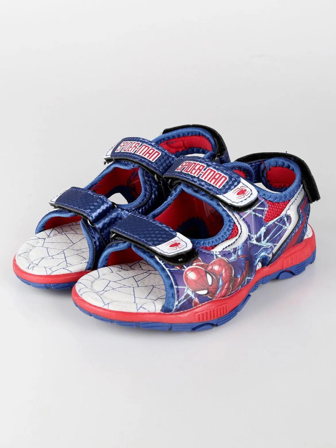 Marvel Spider-Man Sandaletti Spider Man con cinturini a strappo