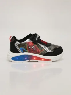 Marvel Spider-Man Sneakers da bambino con strappo e luci - multicolore