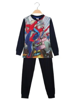 Marvel Spider-Man Spider Man pigiama lungo in cotone da bambino