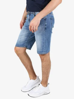 Max & Liu Bermuda da uomo in jeans