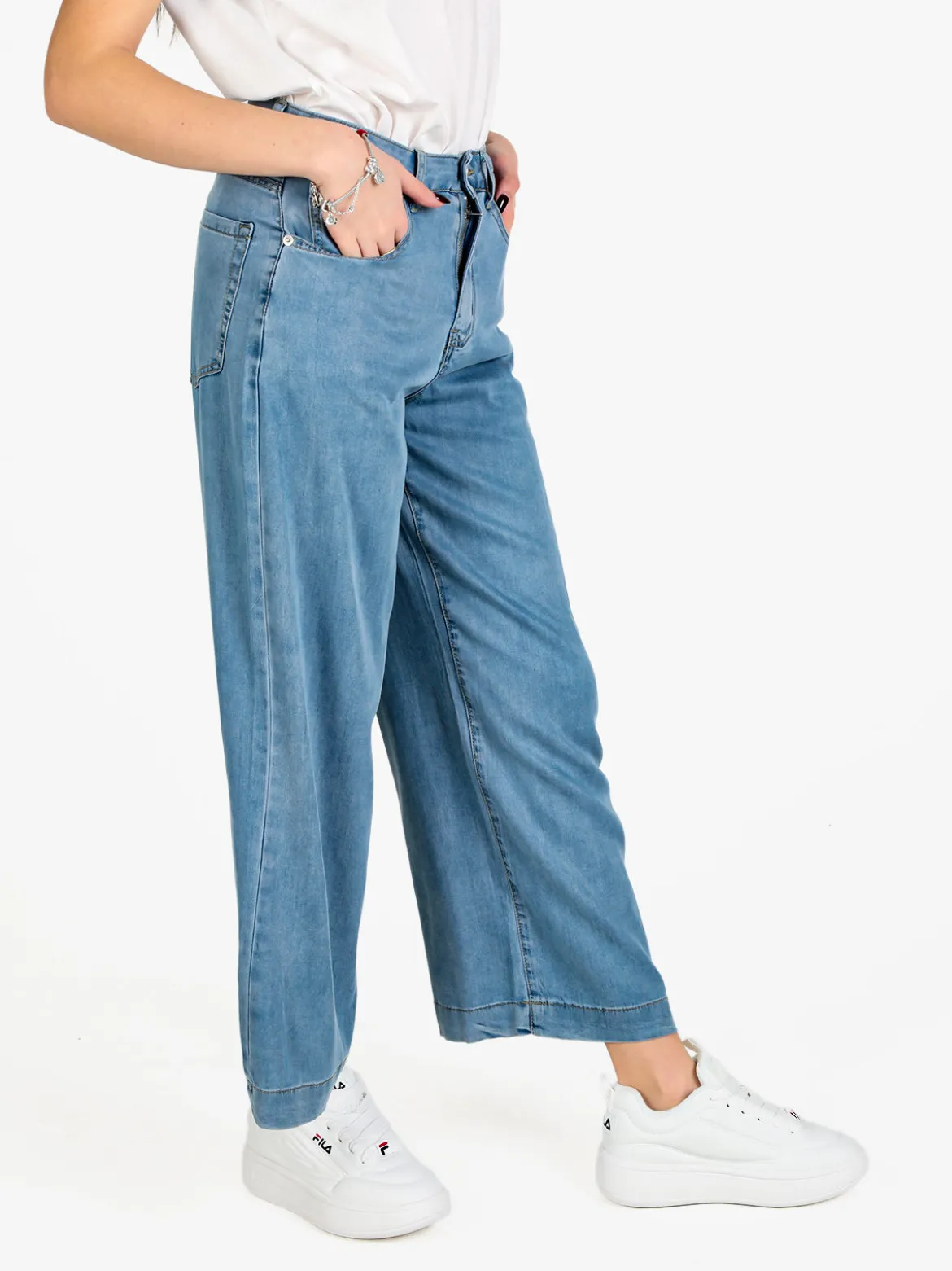 Max & Liu Jeans donna leggeri culotte