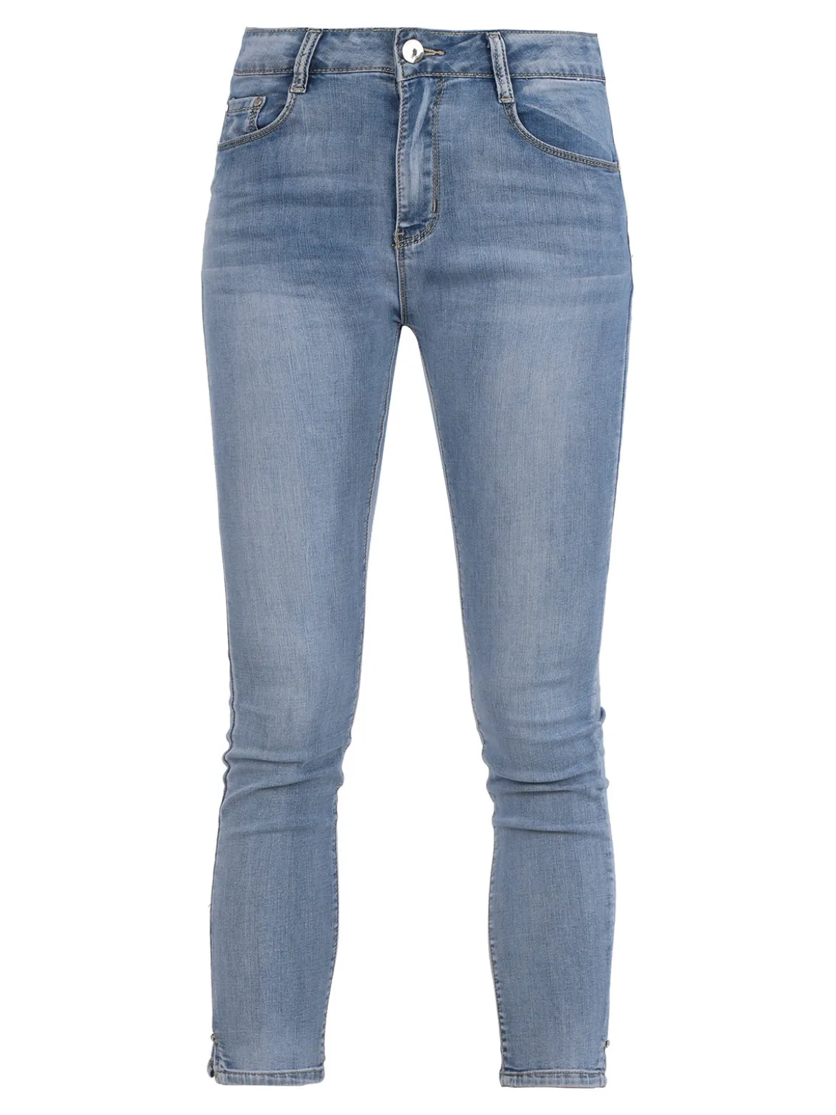 Max & Liu Jeans donna push-up leggero con punto luce sul finale