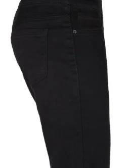 Max & Liu Jeggings donna neri con strass