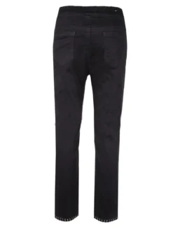 Max & Liu Jeggings donna neri con strass