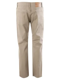 Max & Liu Pantaloni casual da uomo in cotone taglie grandi - khaki