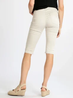 Max & Liu Pantaloni donna a pinocchietto in cotone