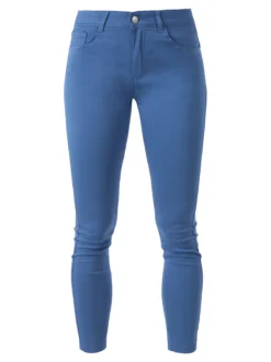 Max & Liu Pantaloni donna push-up - blu
