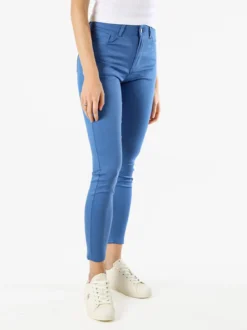 Max & Liu Pantaloni donna push-up - blu