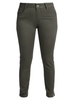 Max & Liu Pantaloni donna regular fit con dettagli strass