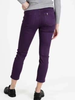 Max & Liu Pantaloni donna regular fit con dettagli strass