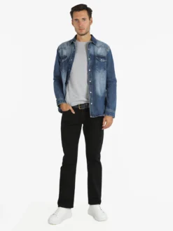Max Tre Camicia uomo in jeans