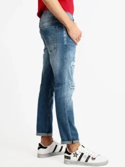 Max Tre Jeans con strappi da uomo
