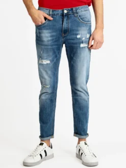 Max Tre Jeans con strappi da uomo