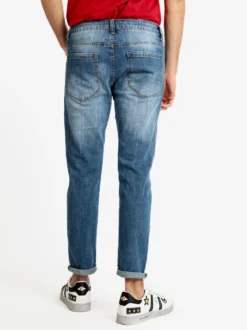 Max Tre Jeans con strappi da uomo