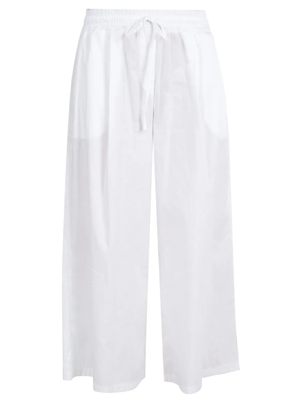 Maya Pantaloni donna a gamba larga in cotone