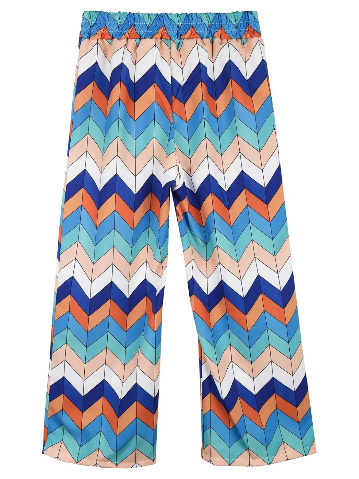 Mec Girl Pantaloni da bambina a gamba larga